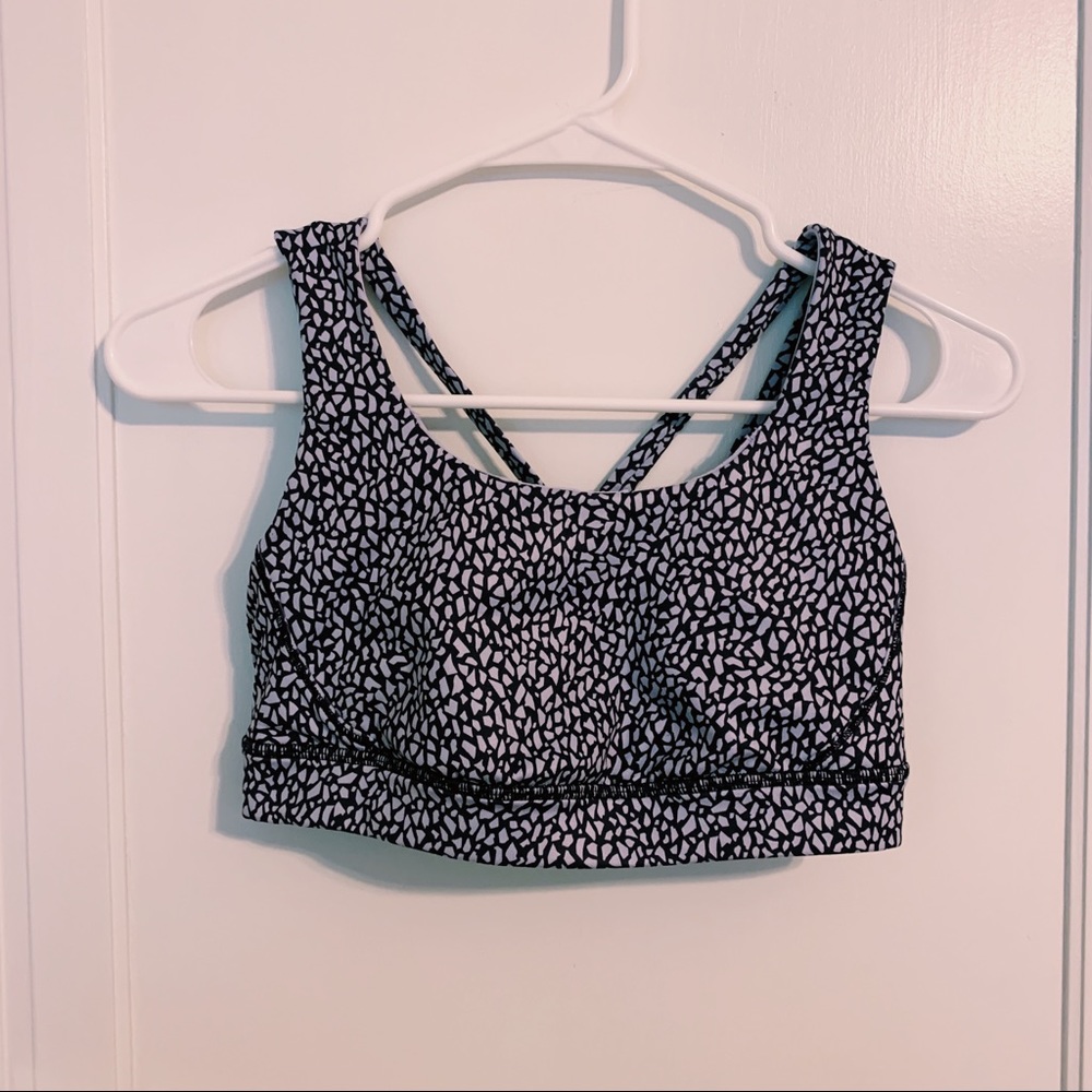 •Lululemon• purple miss mosaic lilac sports bra